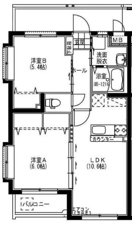 アンシャンテ・Rの物件間取画像